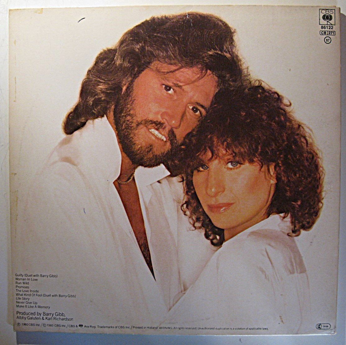 Dischi in vinile: STREISAND "Guilty" LP in VG+ – Usato da Monthey venduto da Pingmub 1