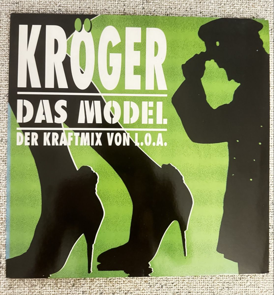 Vinyles: Kröger - Das Model - 12" Maxi - 90s – D'occasion à Rorbas par BlackstarRecords