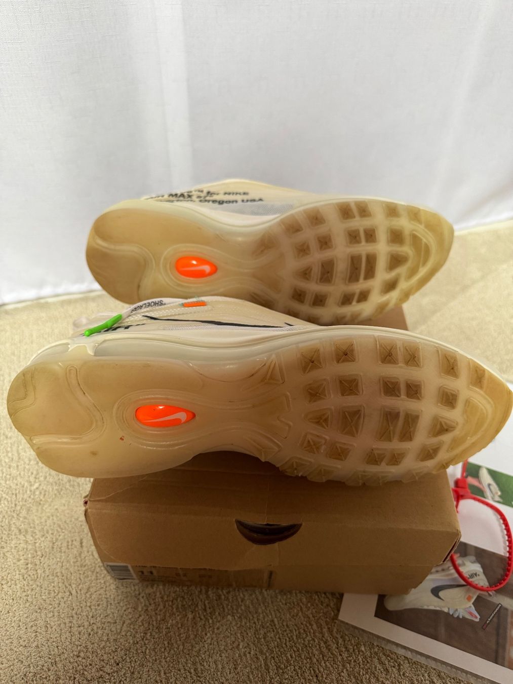 Off-White Scarpe da uomo: Nike Air Max 97 Off White – Usato da Visperterminen venduto da lgresell 2