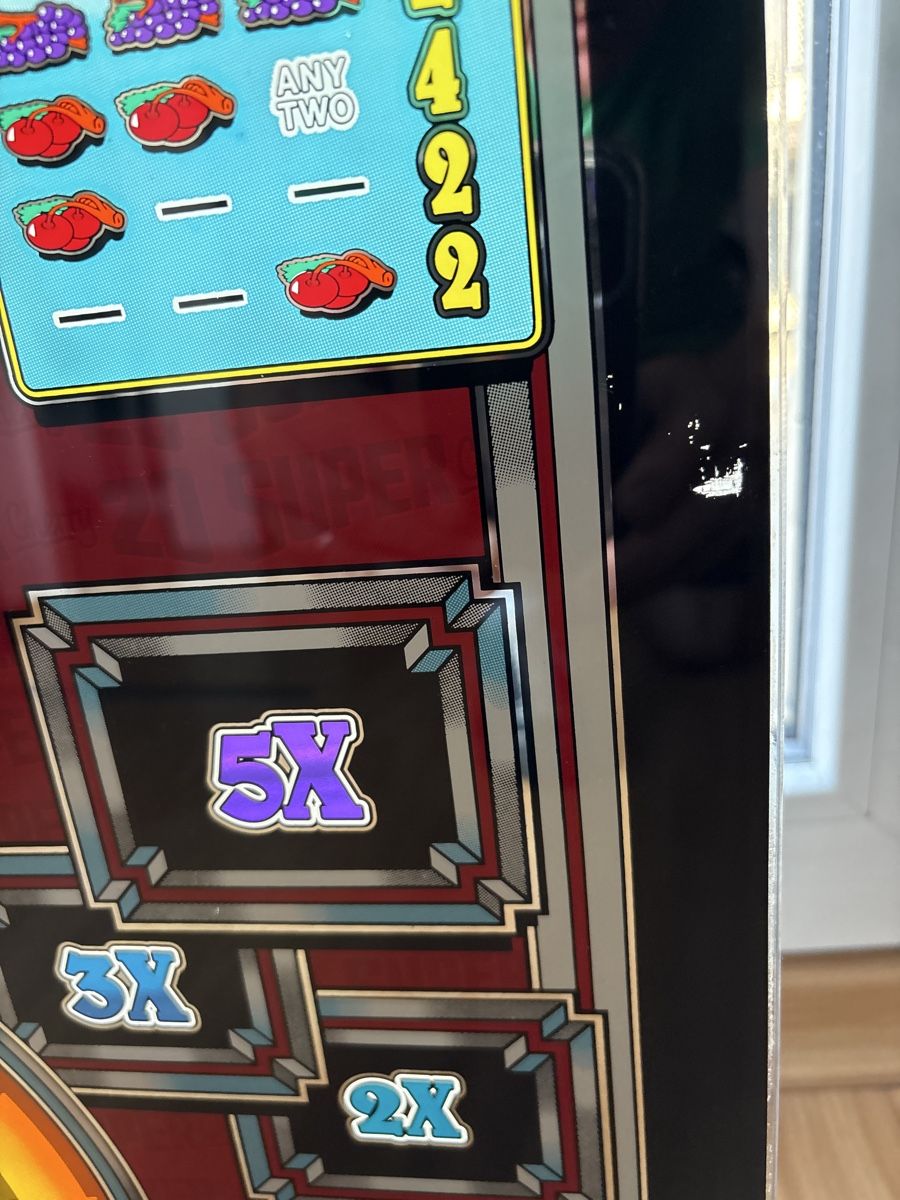 Slot Machine: Frontscheibe "Super Cherry 20" – Kult-Klassiker! – Usato da Thun venduto da Gitarre-1 6