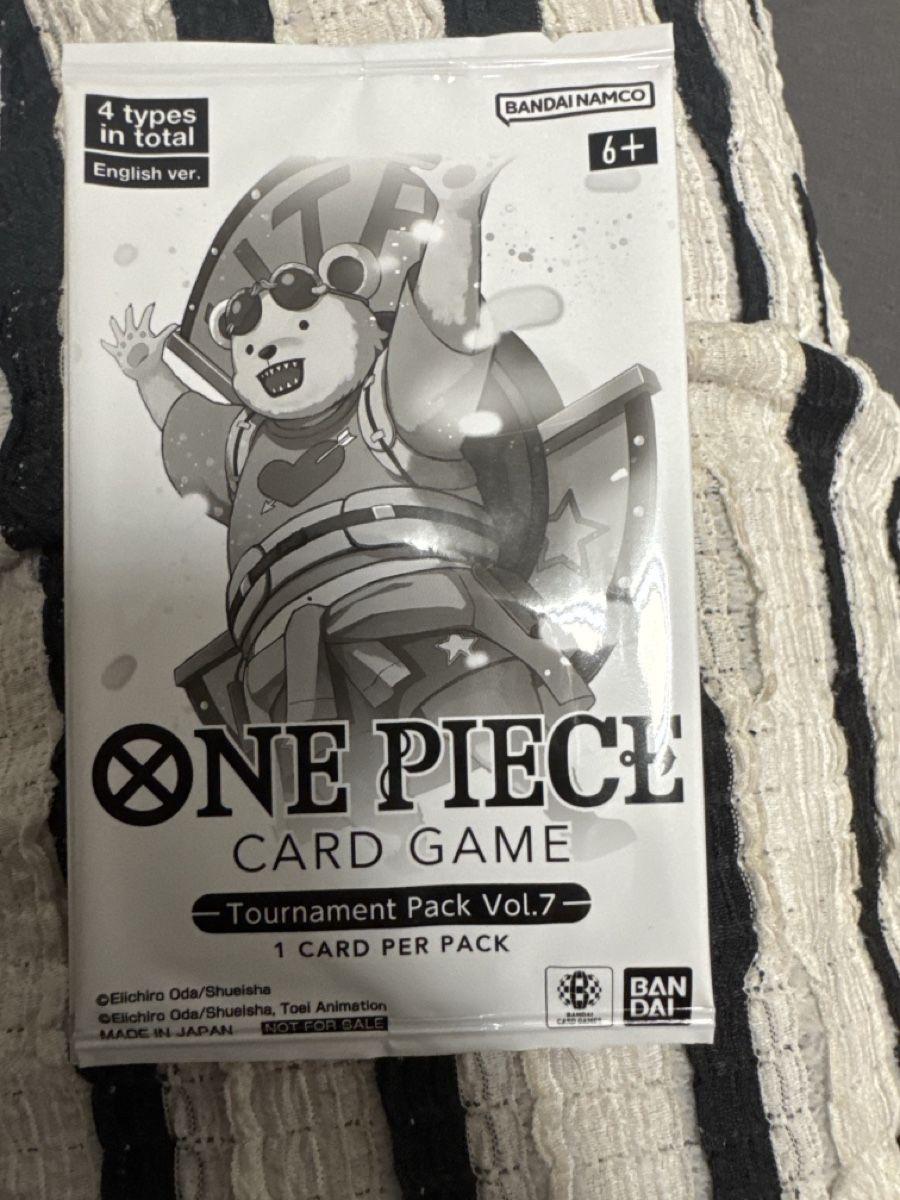 Bandai Carte collezionabili: One Piece Card Game Tournament Pack Vol.7 Sealed Pack – Nuovo e nell'imballaggio originale da Thal venduto da SidKu1