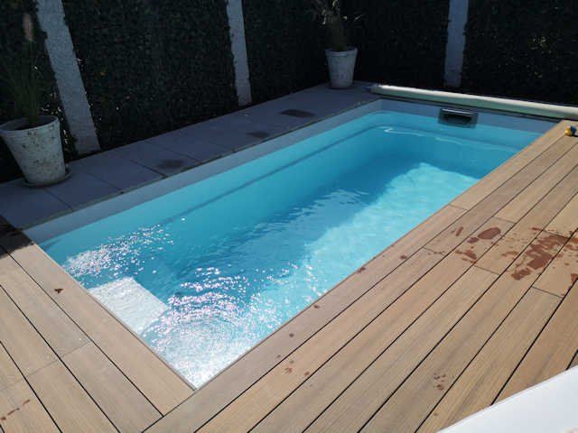 Piscine: Poolset Remo 475x245x135cm Polyesterpool Schwimmbad – Nuovo e nell'imballaggio originale da Kriens venduto da PoolsIsland 2