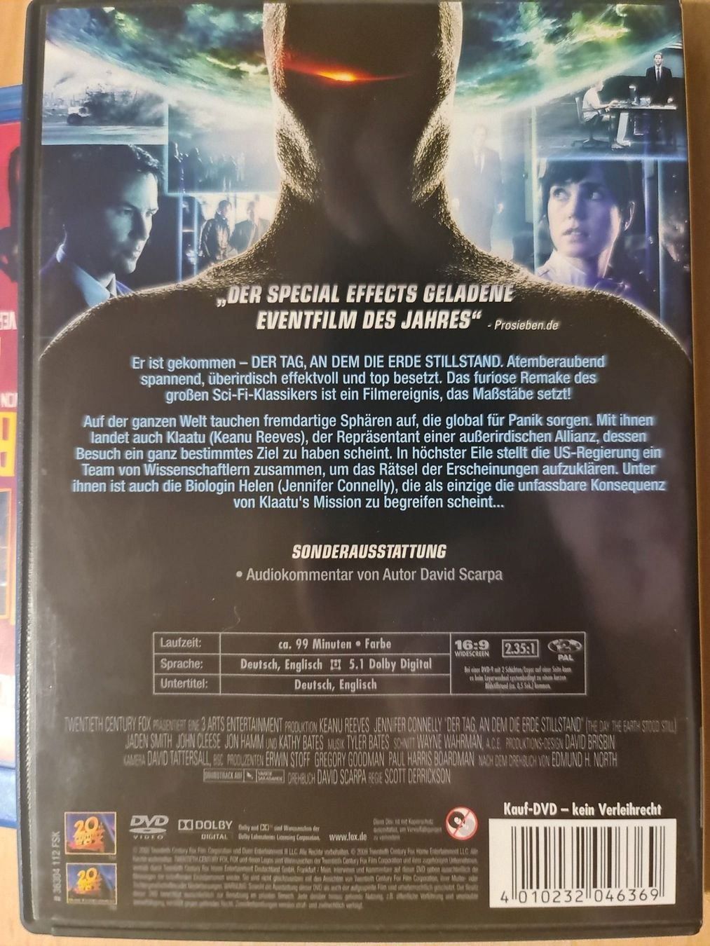 Tutti i DVDs: Der Tag, an dem die Erde still stand – Usato da Dintikon venduto da Vexi 1