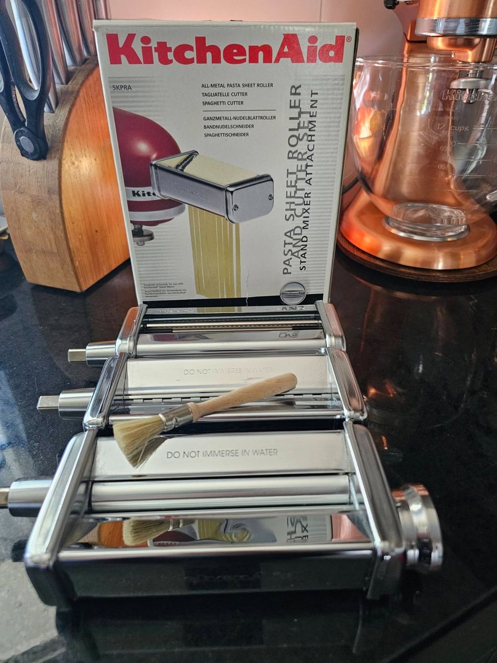 Kitchenaid Küchengeräte: Orig. KitchenAid Pasta Roller Set 5KPRA – Gebraucht aus Winterthur von BW.1994 1