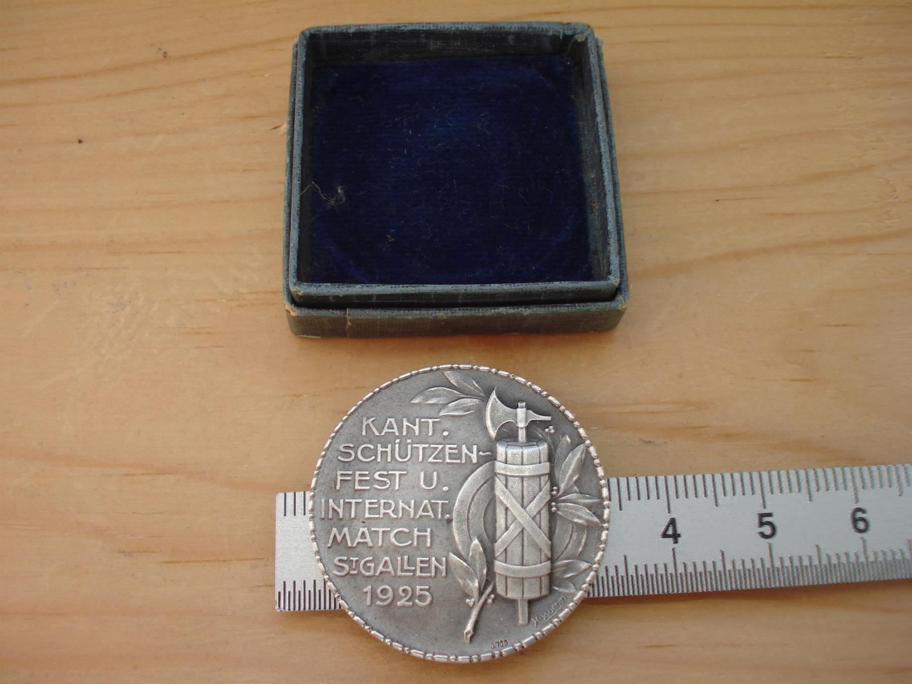 Médailles: (M)  SG   Tir  1925 – D'occasion à Erlach par Net-Coins