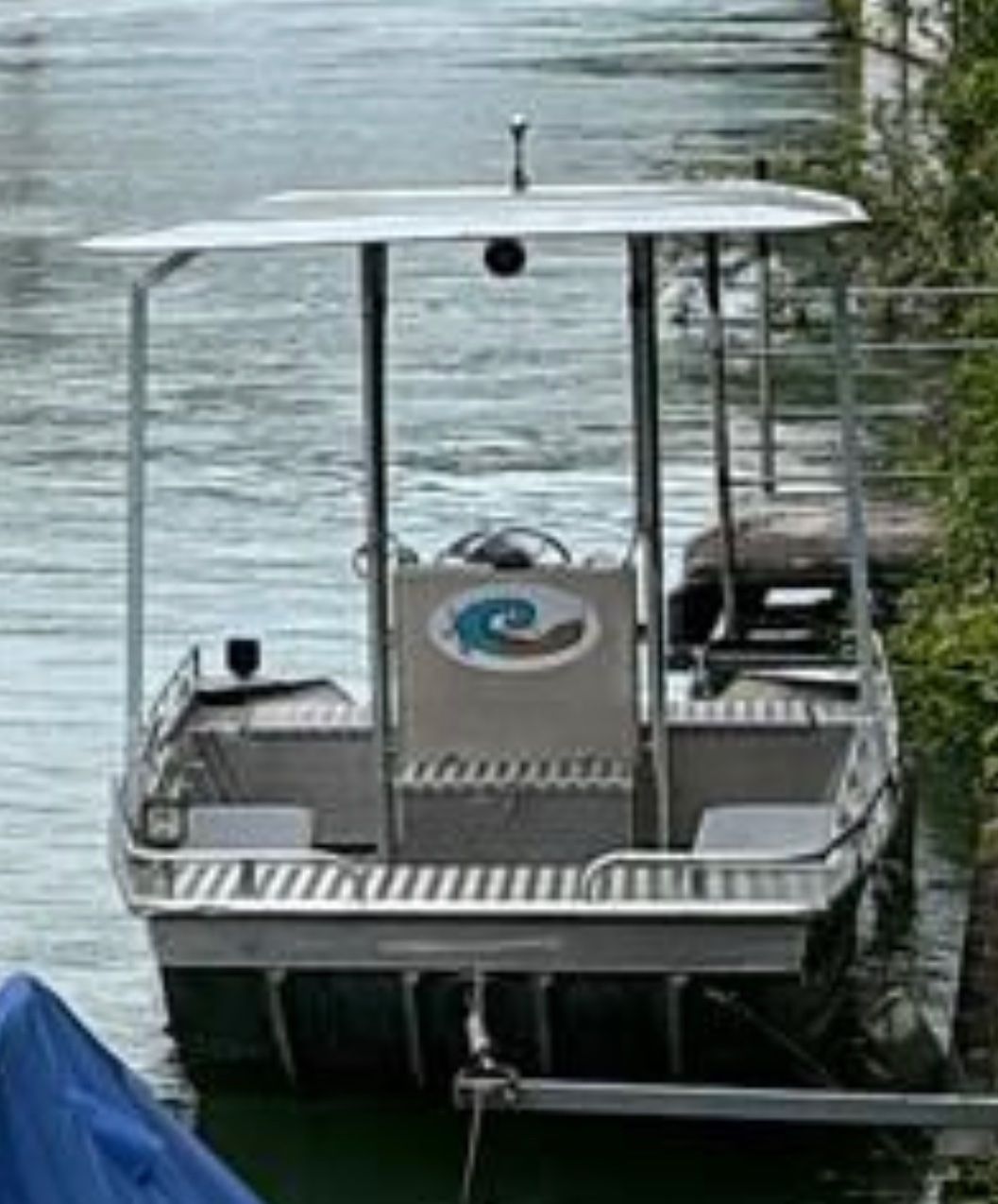 Weber Barche: Motorboot Fischerboot Aluminium reserviert – Usato da Bachenbülach venduto da Simivk 2