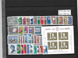 PP 1956 - 1963 ** Kat: CHF 91.-