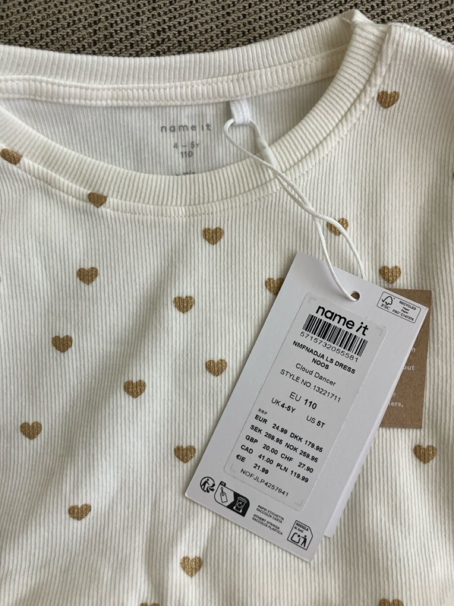 Name It Kleider & Röcke: Name it Kleid neu, 110 – Neu und originalverpackt aus Birmensdorf ZH von Valerushe 1