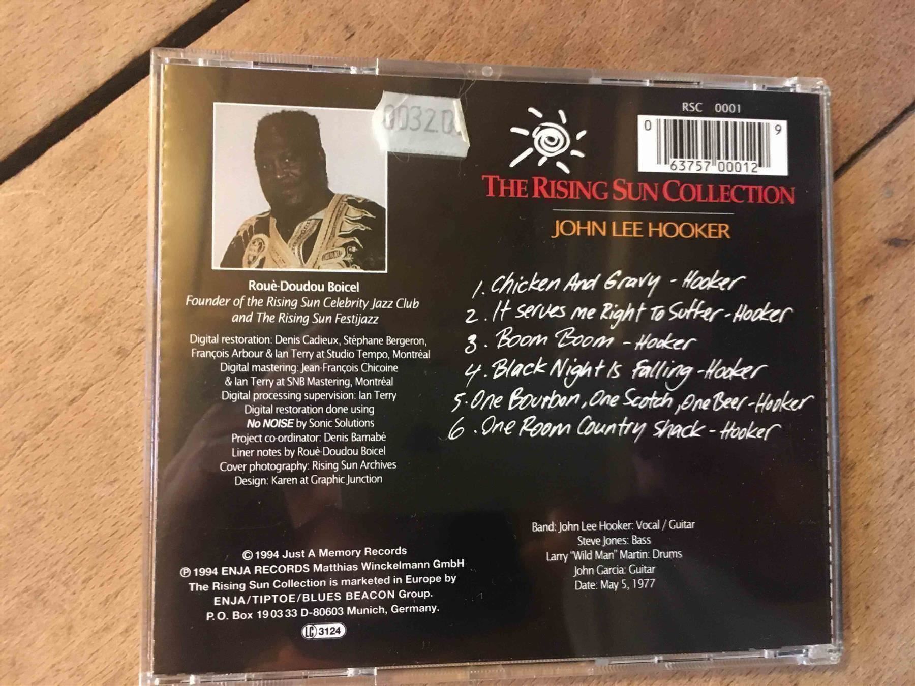 CD: John Lee Hooker Live in Quebec 5.8.1977 – Usato da Luzern venduto da Needful_Things 1