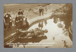 1918, SOUVENIR FÊTES LIBÉRATION ALSACE-LAORRAINE... METZ
