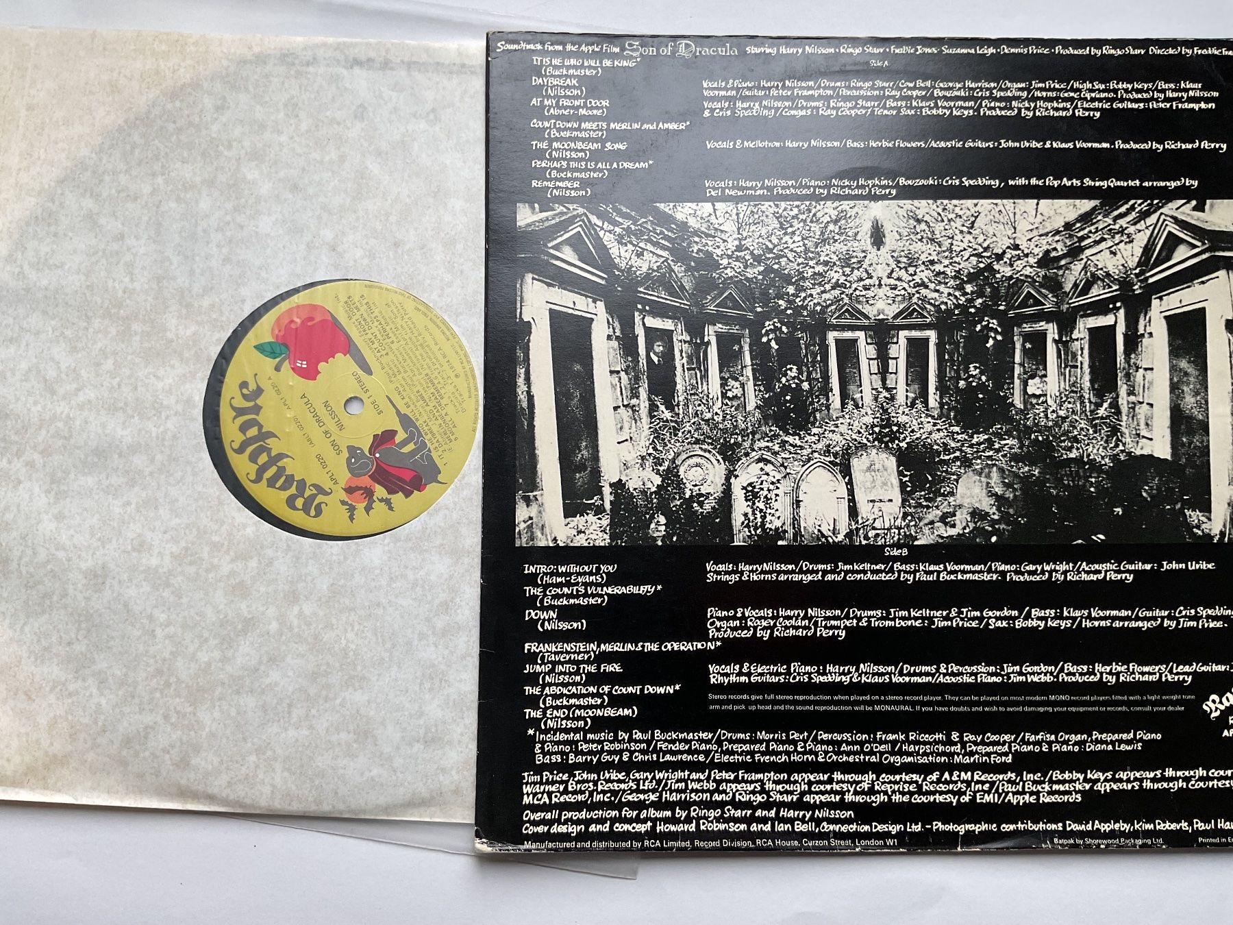 Dischi in vinile: Son Of Dracula - Ringo Starr - Nilsson – Usato da Amriswil venduto da Austinn 2