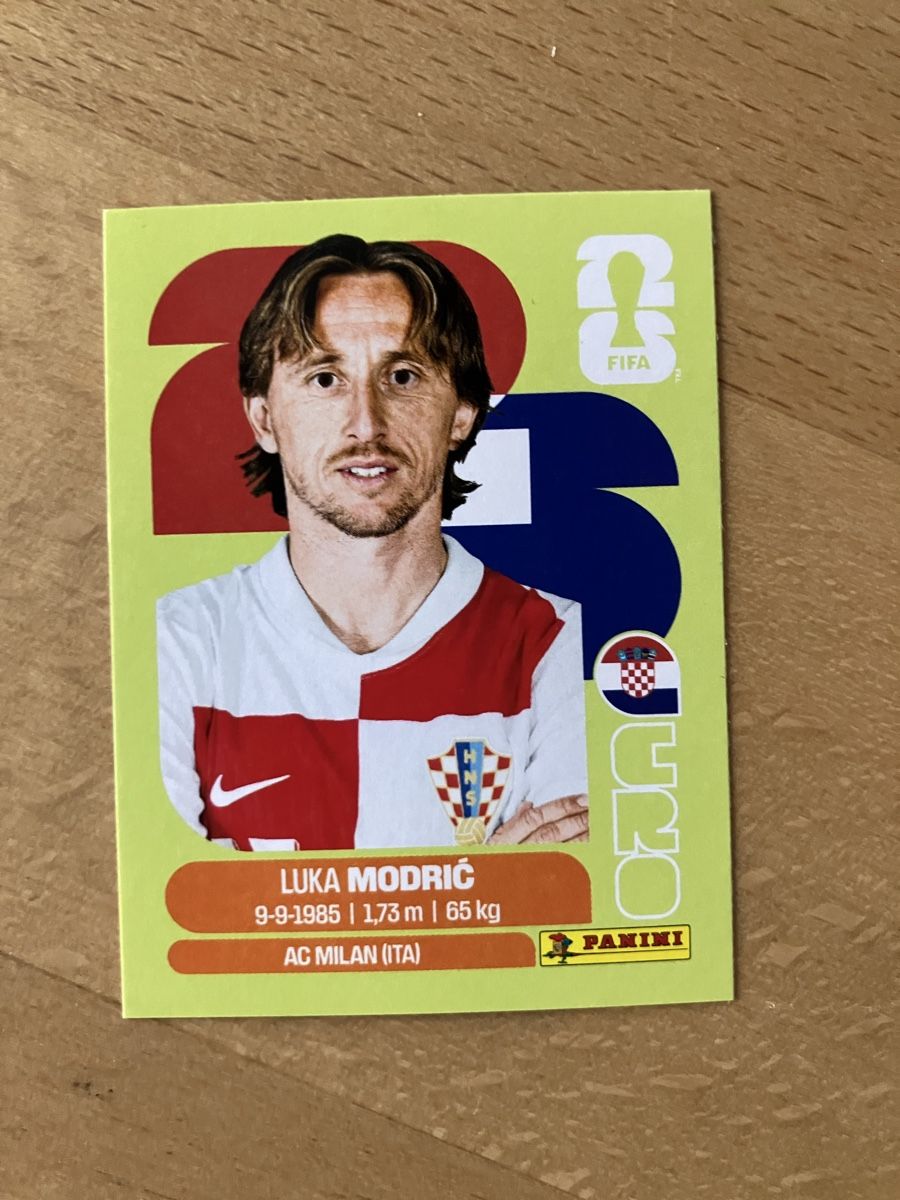 Panini Sammelbilder & Trading cards: Luka Modric Panini Bild 2026 – Neu (gemäss Beschreibung) aus Biglen von Maci2005