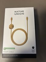 Ungebrauchtes Ladekabel senfgelb