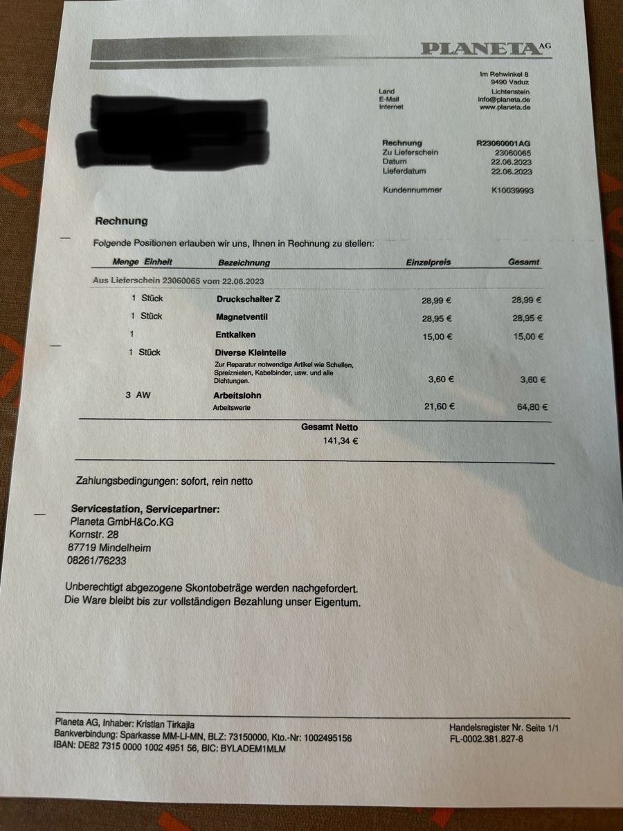 Ferri da stiro: Zedi Dampf Bügelsystem – Usato da Fehraltorf venduto da Rizu76 4