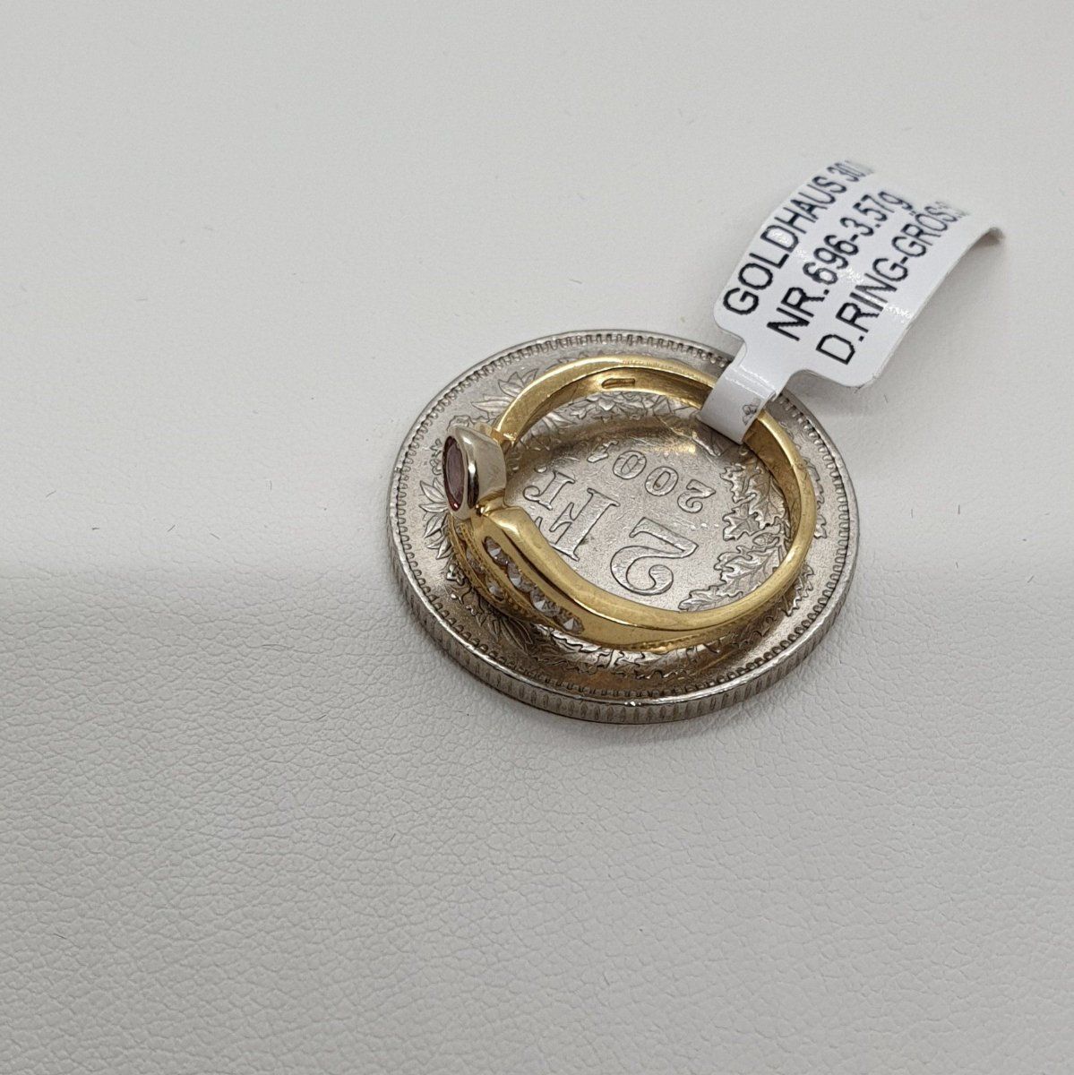 Anelli: Echt 18K Gold - Diamant Ring – Usato da Luzern venduto da Luzern-Goldhaus 3