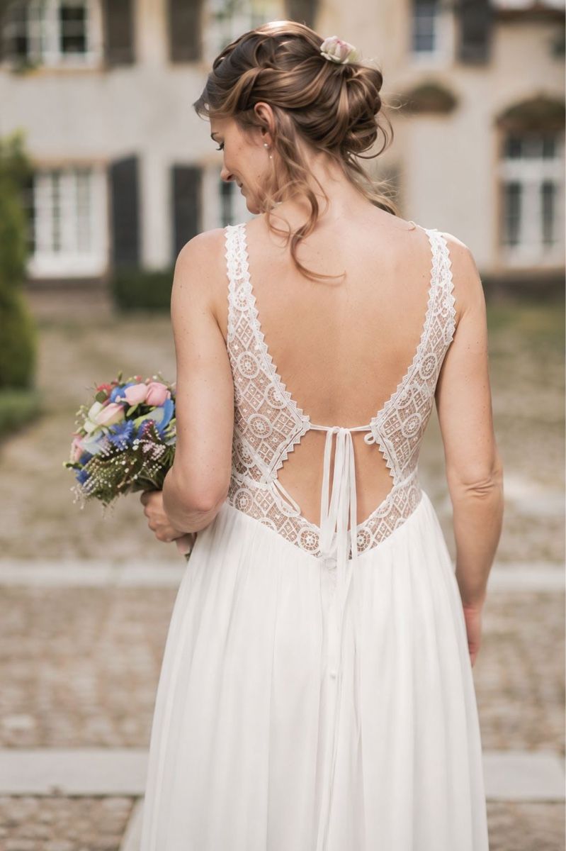 Vestiti: Hochzeitskleid Vintage Stil – Usato da Versegères venduto da Ebolia 5