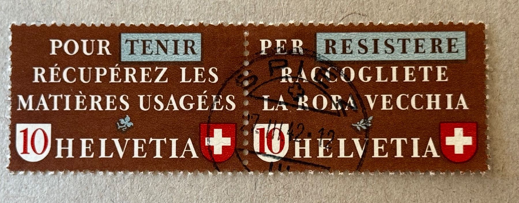 Tutti i francobolli: Z33e, Spiez – Usato da Aarau venduto da hilde47