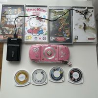 Sony PSP-1004 Rosa mit CFW + 8 Spiele