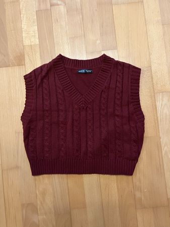 Weste Rotwein Gr. M