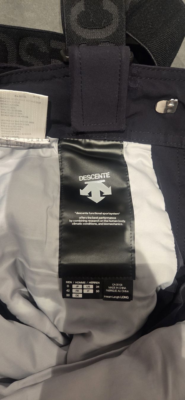 Pantaloni: Skihose Descente schwarz Grösse 50 – Usato da Nürensdorf venduto da nm_schoeni28 2