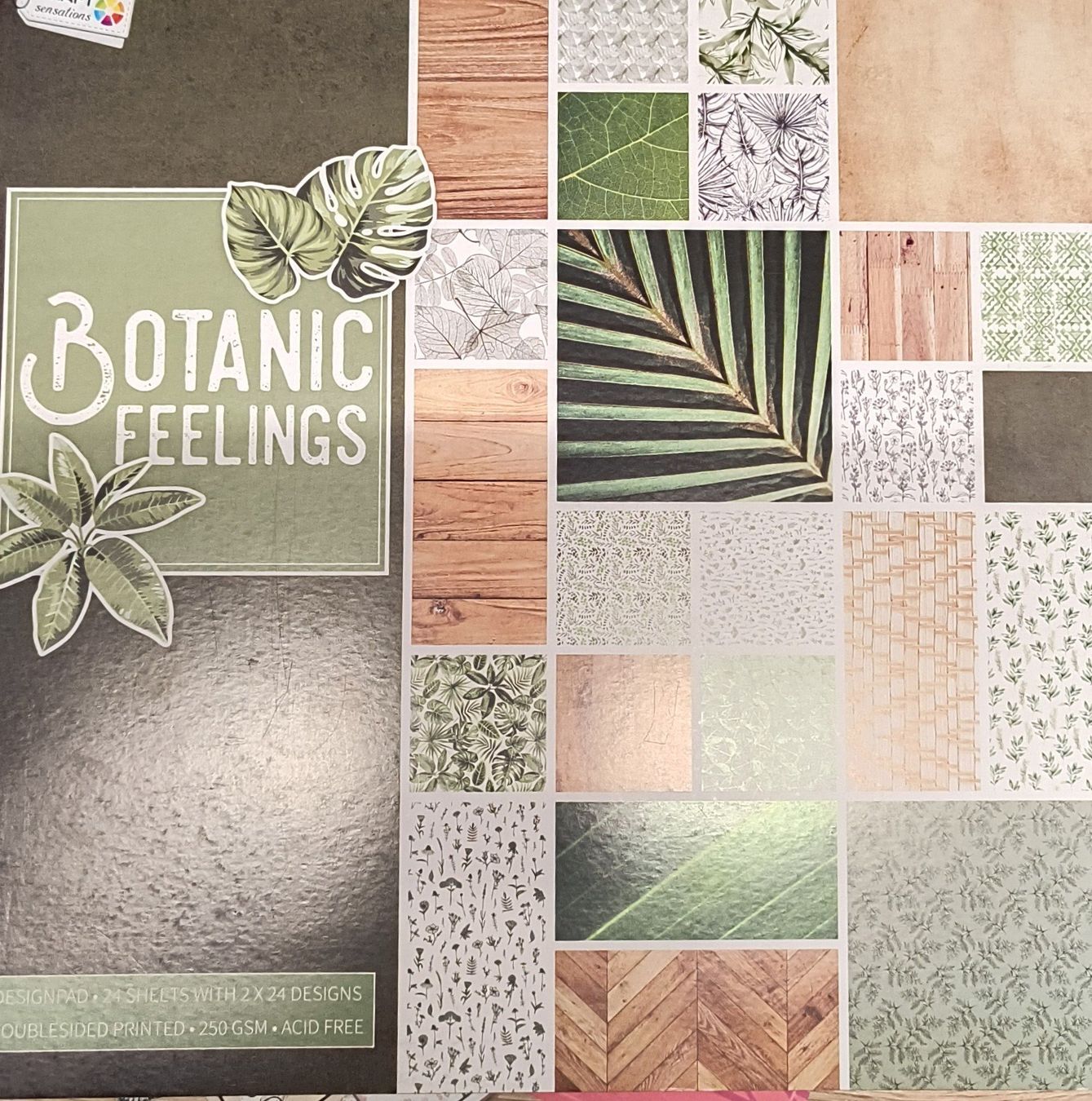 Carta: Design Papier Block # 23 – Nuovo e nell'imballaggio originale da Würenlingen venduto da Striga 3