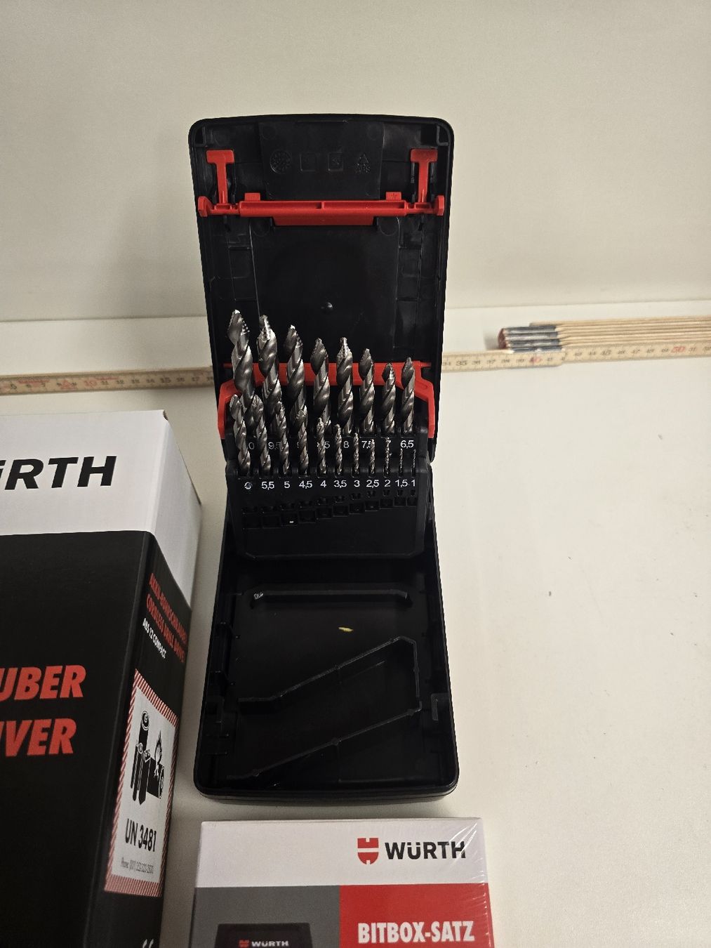 Würth Trapani: WÜRTH Akku-Bohrschrauber ABS 12 Compact + Bohrer und Bits – Nuovo e nell'imballaggio originale da Tuggen venduto da Zweitechanceboutique 5