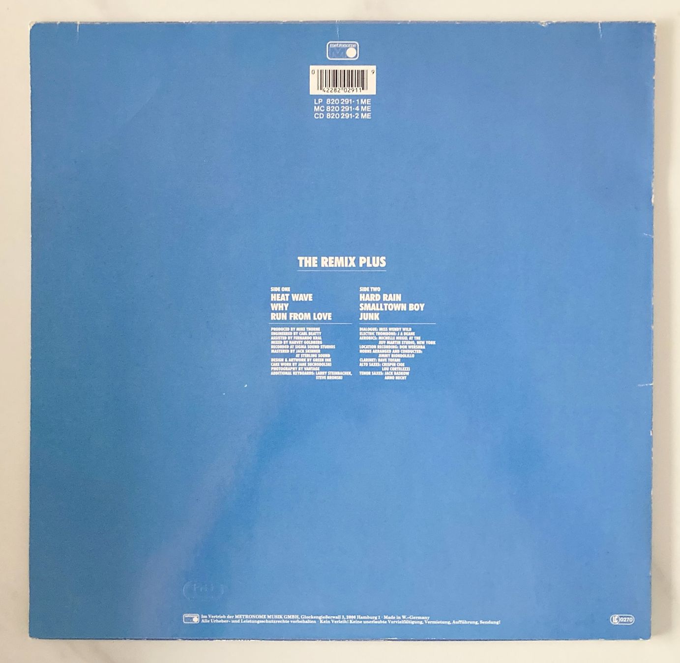 Schallplatten: BRONSKI BEAT - HUNDREDS AND THOUSANDS – Gebraucht aus Bottens von hotter-than-hell 1
