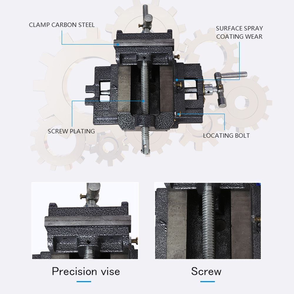 Altro per industria metallurgica: Maschinenschraubstock 2 Achsen 100mm 4" – Nuovo (secondo la descrizione) da Thun venduto da thunshop 3