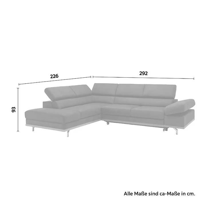 Mömax Sofas: Premium Living Ecksofa dunkelgrau mit Bettfunktion – Gebraucht aus Urtenen-Schönbühl von m.schneider85 1