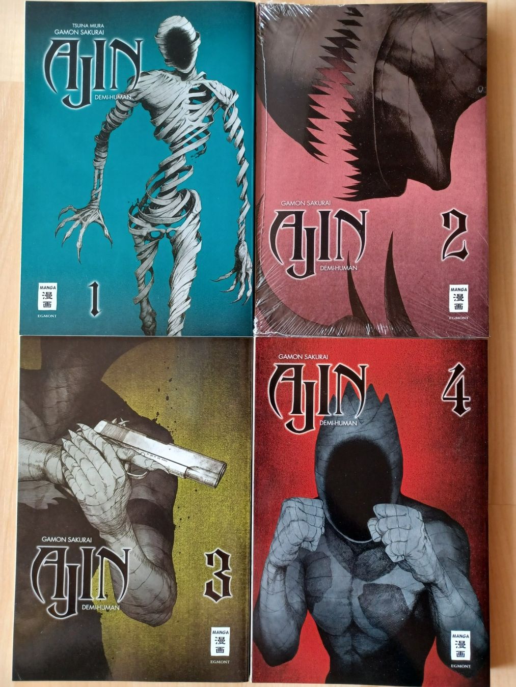 Fumetti: Ajin 1-4 – Usato da Wichtrach venduto da Schmockerpidu 1