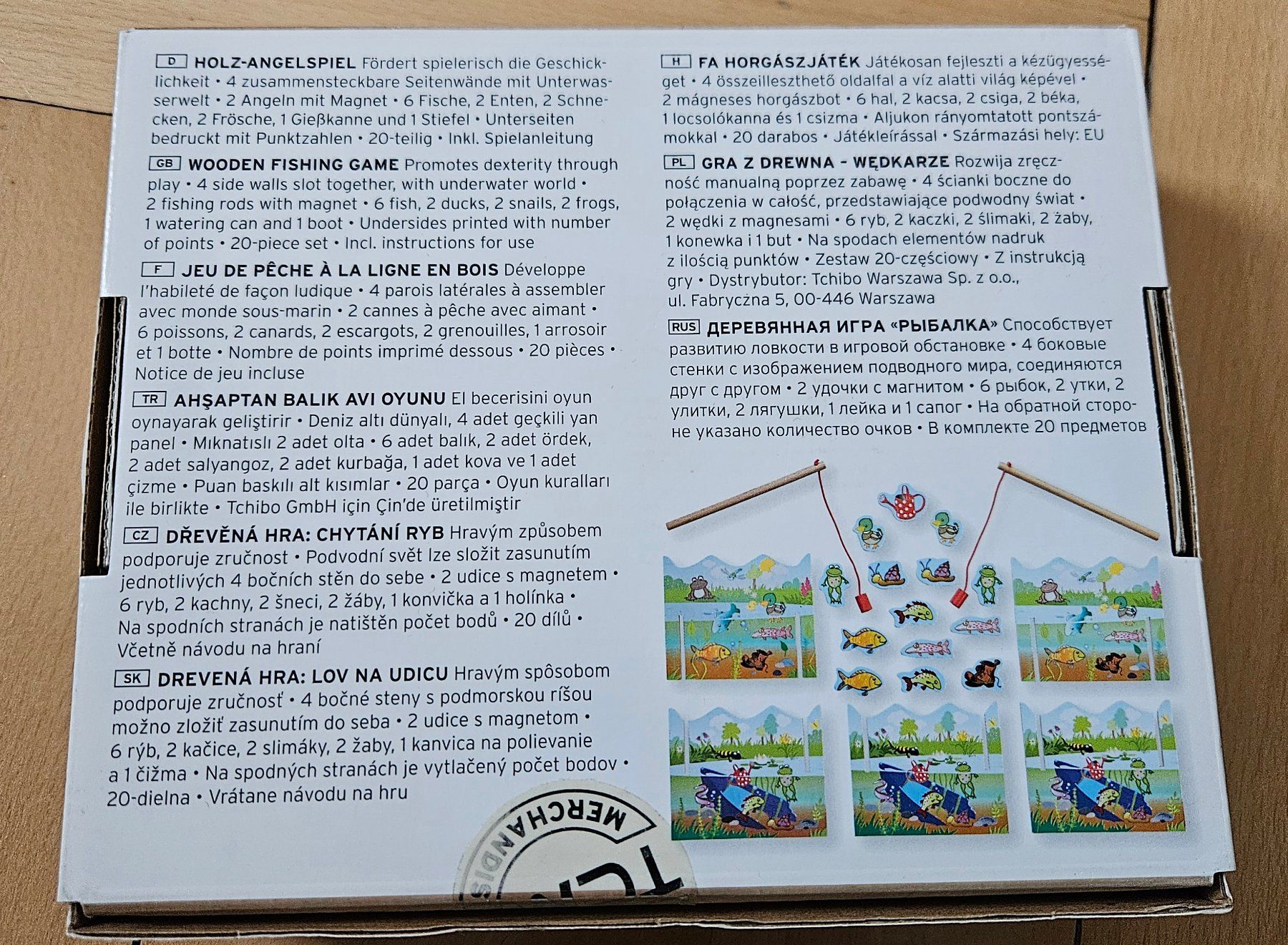 Giocattoli: Holz Angelspiel 20-teilig – Nuovo (secondo la descrizione) da St. Gallen venduto da Patrizia0711 1