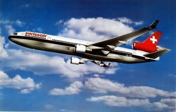 Cartoline postali: SWISSAIR MD-11 Postkarte – Nuovo (secondo la descrizione) da Humlikon venduto da GX30