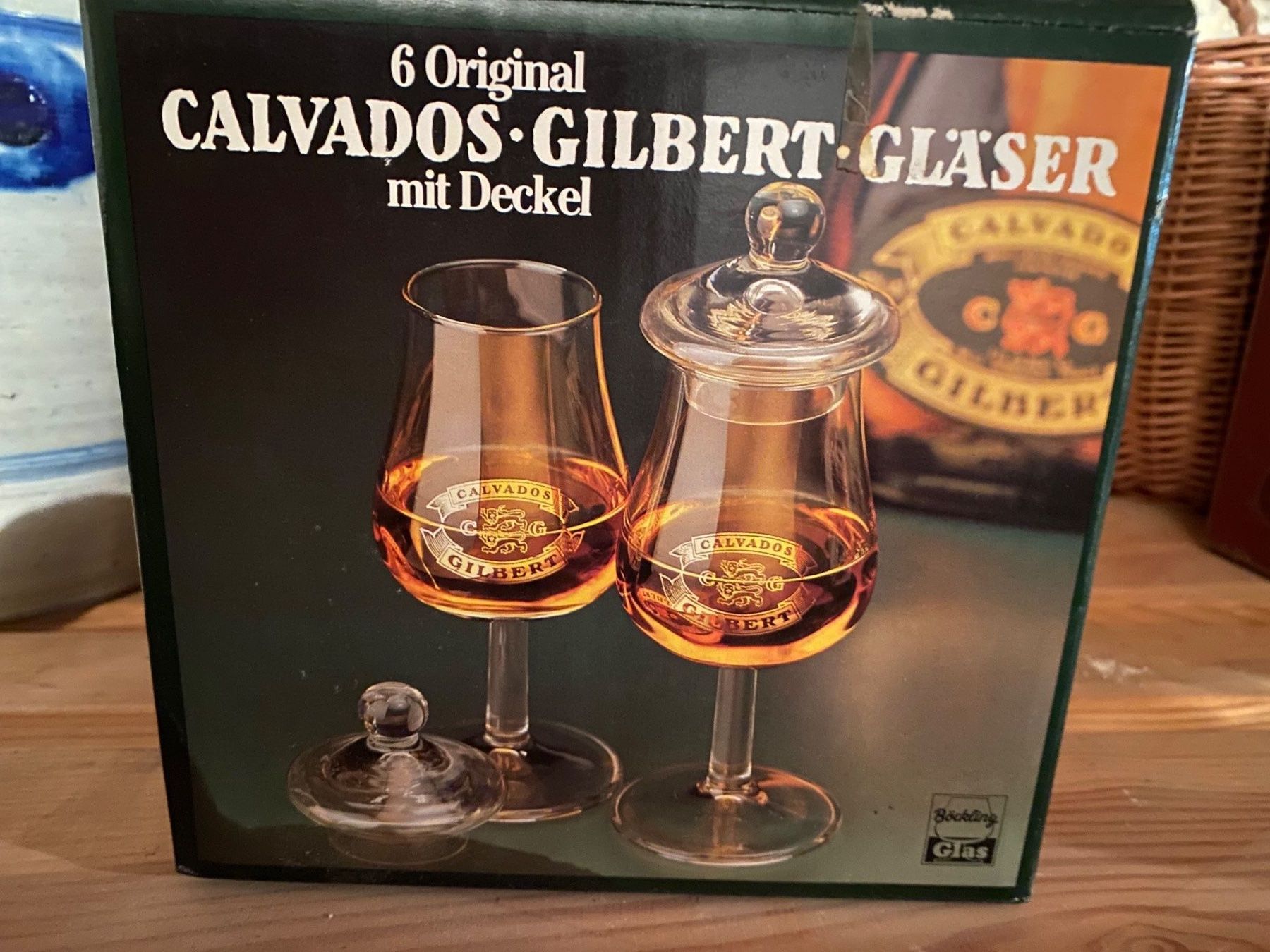 Bicchieri: Calvados Gilbert Gläser – Nuovo e nell'imballaggio originale da Herznach venduto da babino