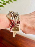 D&G Dolce & Gabbana Time Master Key Kette &Band, Vintage Y2K