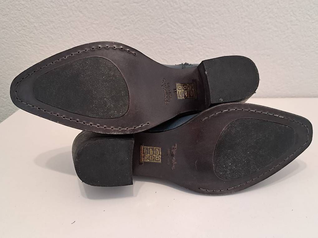 Scarpe da donna: Neue Leder Nieten Stiefelette 41 – Nuovo (secondo la descrizione) da Langendorf venduto da terra75 4