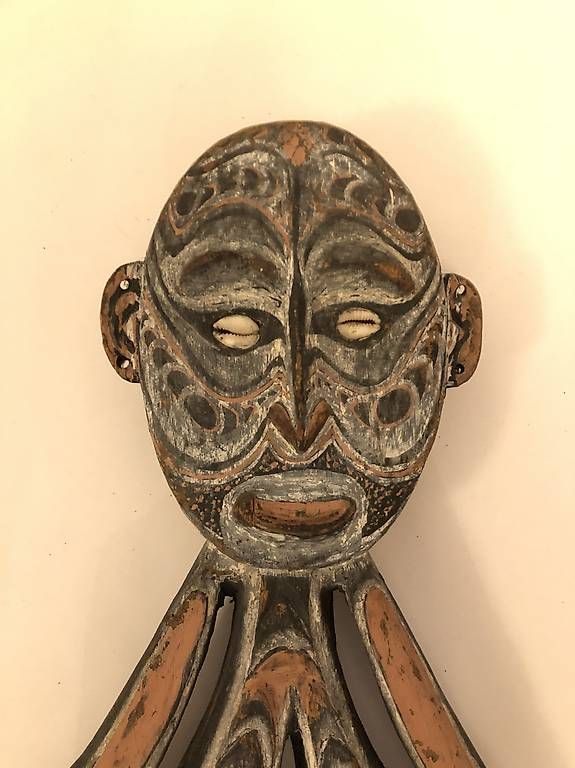 Skulpturen & Statuen: Wunderbares Kunstobjekt aus Papa Neuguinea – Gebraucht aus Basel von Familymusic 1