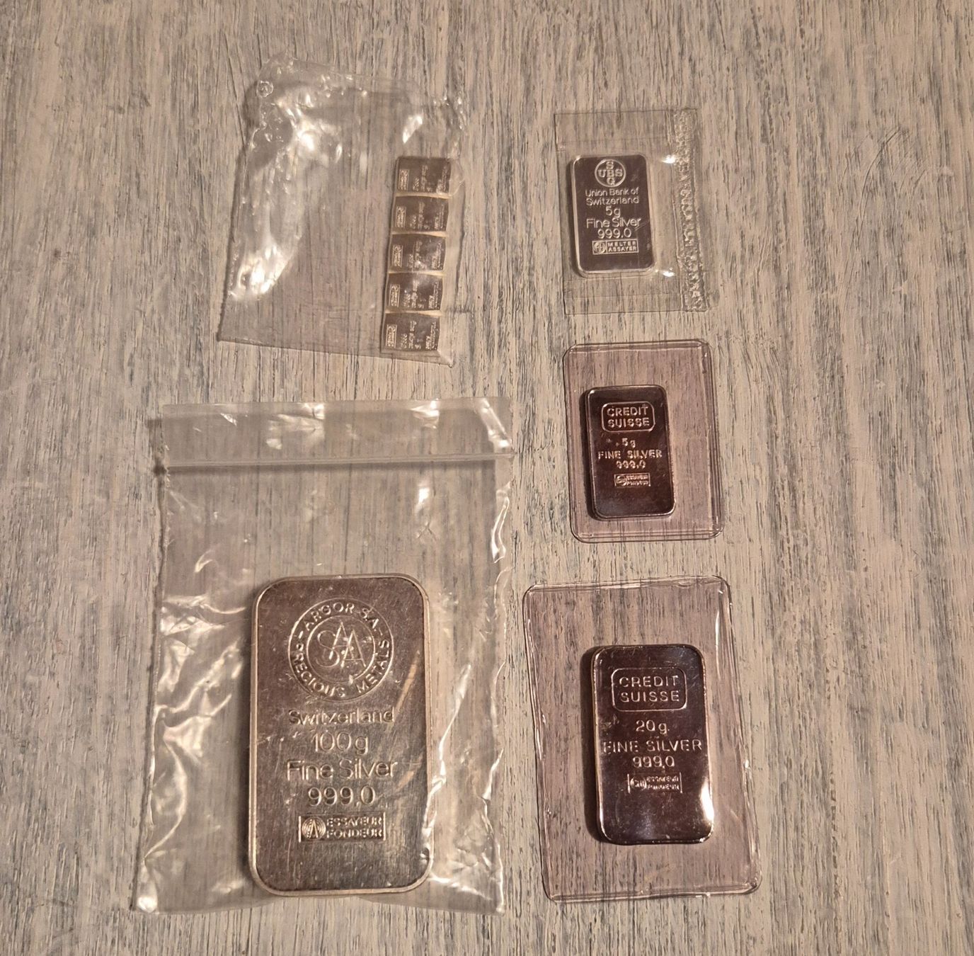 Edelmetalle: Silberbarren 135 gr – Gebraucht aus Schaffhausen von Lenas19