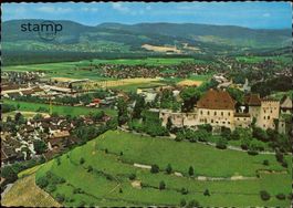 AK Lenzburg mit Schloss