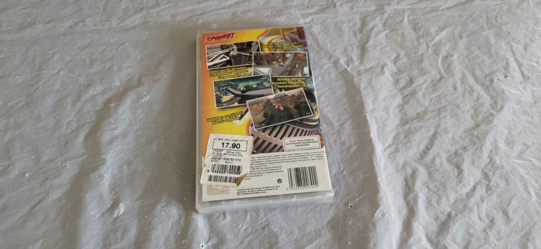 Giochi: Spinout original sealed PSP – Usato da Gretzenbach venduto da Uli1980 1