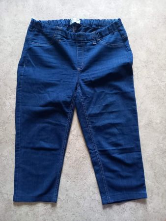 Sommerliche Damen Jeans Capri, Gr 46 wenig getragen