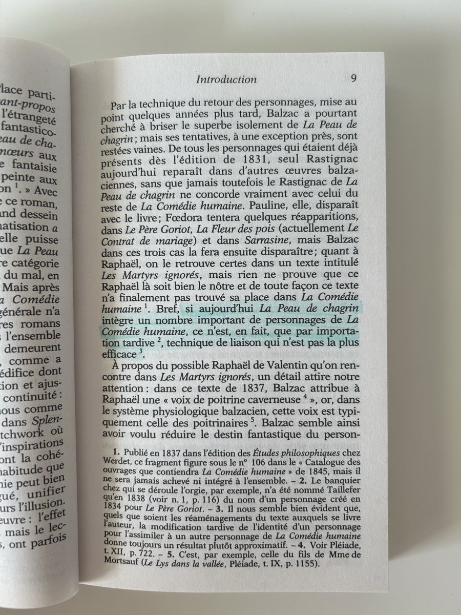 Bücher: Livre La Peau de chagrin, Balzac – Gebraucht aus Sonceboz-Sombeval von Anna_Maria09 3