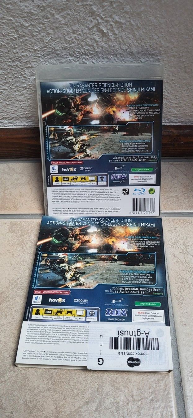 Sony Jeux: PS3 - Vanquish – D'occasion à Münsingen par Heroism2010 1