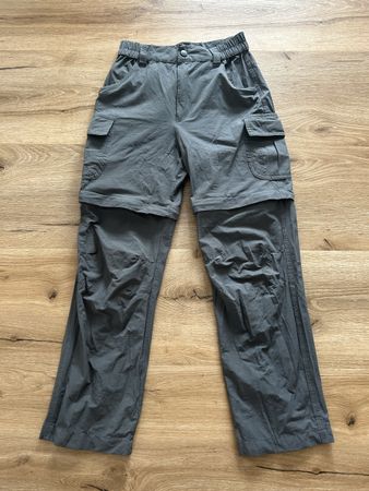 Wanderhose HS2H grau kurz und lang tragbar guter Zustand