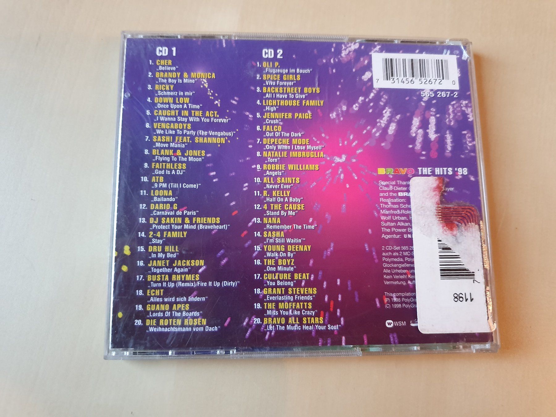 CDs: Bravo The Hits 98 – D'occasion à Stansstad par collectorsshop 1