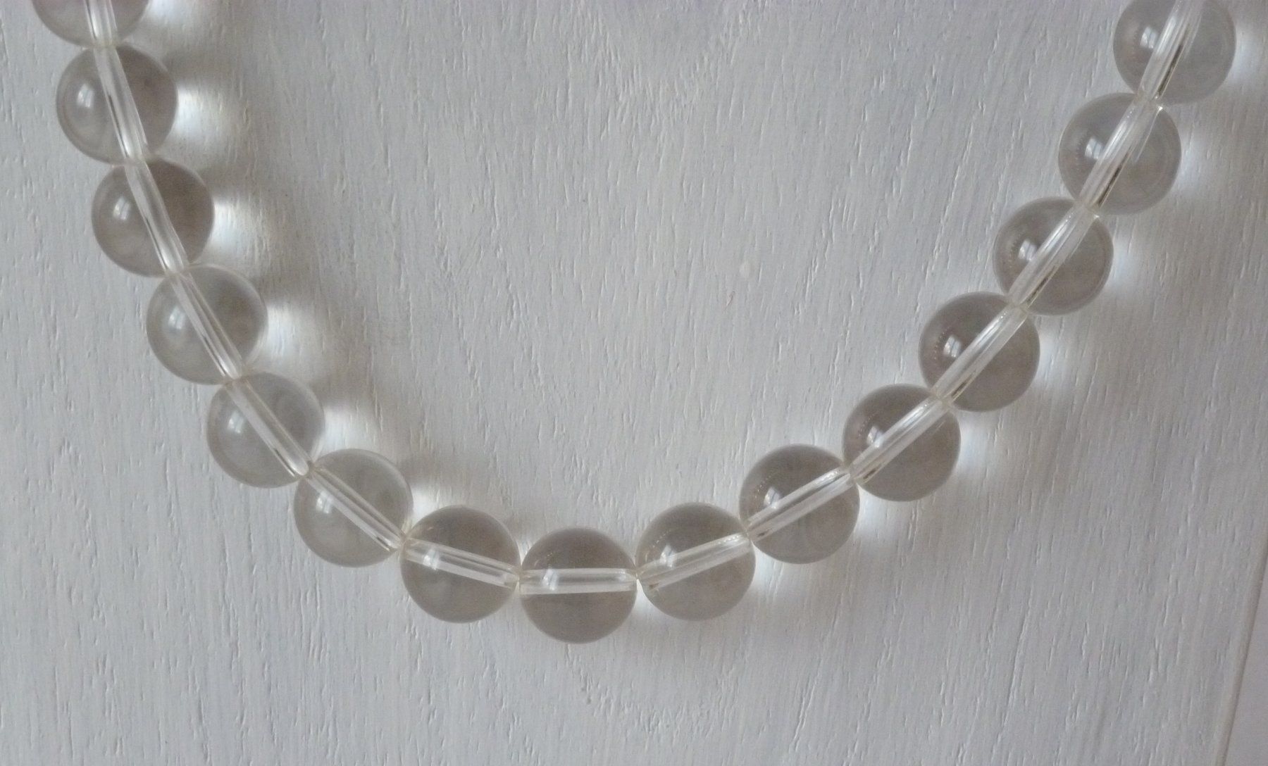 Catenine: Edelstein-Kette - Bergkristall Nr. 33 – Nuovo e nell'imballaggio originale da Mauren venduto da Yeelen 2