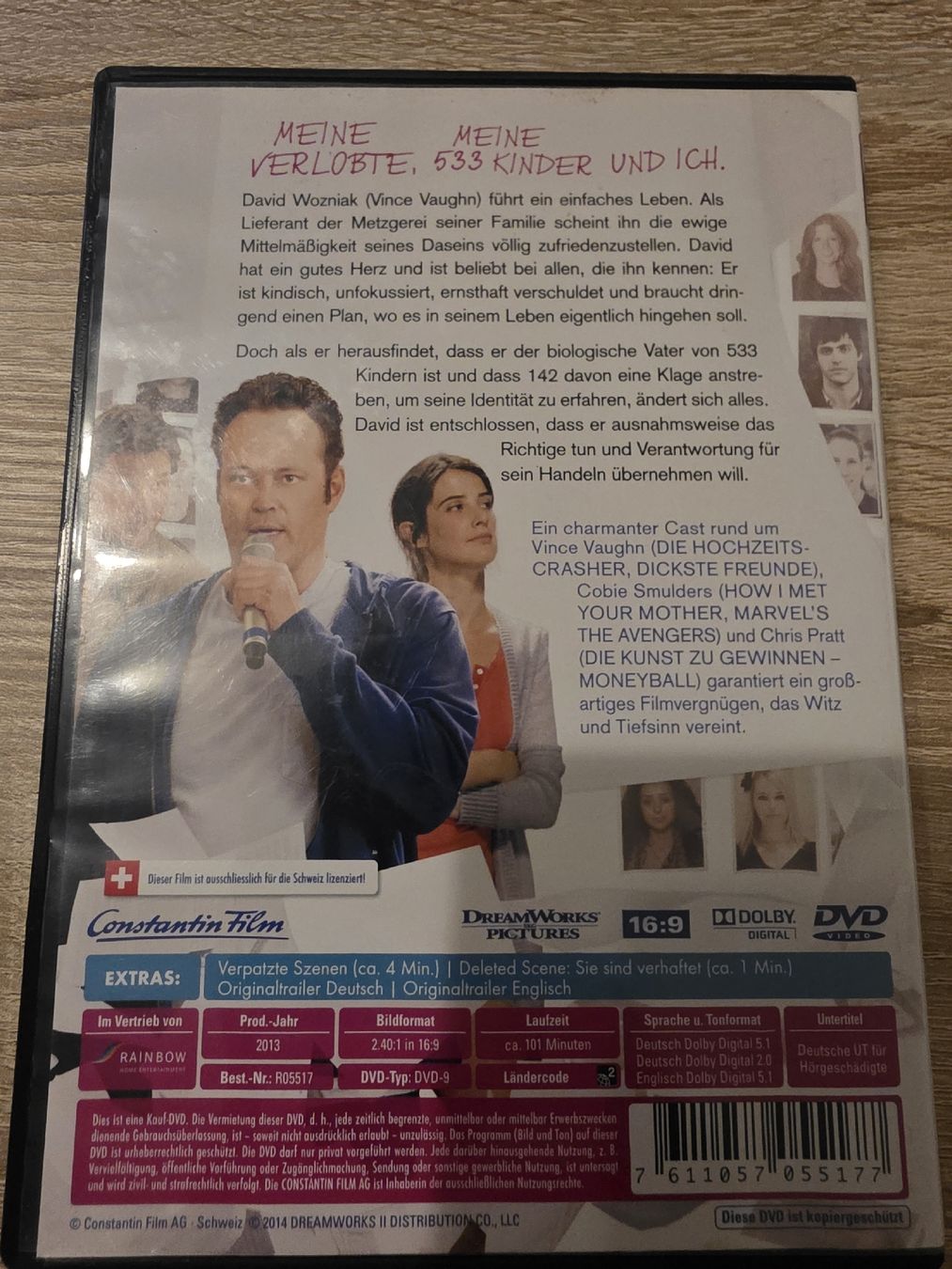 Alle DVDs: DVD Der Lieferheld Vince Vaughn  – Gebraucht aus Zürich von P-editon 1