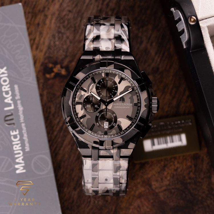 Maurice Lacroix Orologi: Maurice Lacroix Aikon /AI1018-PVB02/ Full Set/ 2020 / Unworn – Usato da Luzern venduto da PrimeSwissTime