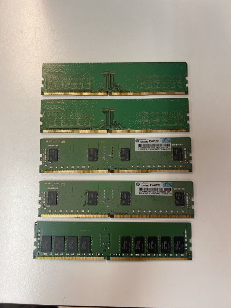 Samsung Memoria / RAM: 48 GB DDR4 RAM Set, 5 Module, 2x UDIMM + 3x RDIMM – Usato da Zürich venduto da d3lyn 2