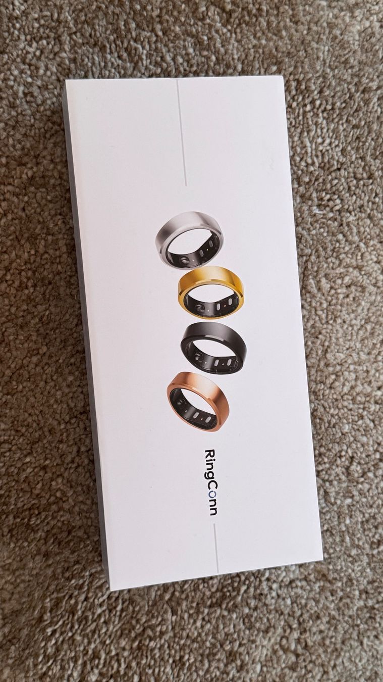 Ringe: RingConn Gen 2 matte Black/size 08 – Neu und originalverpackt aus Bettlach von Crita