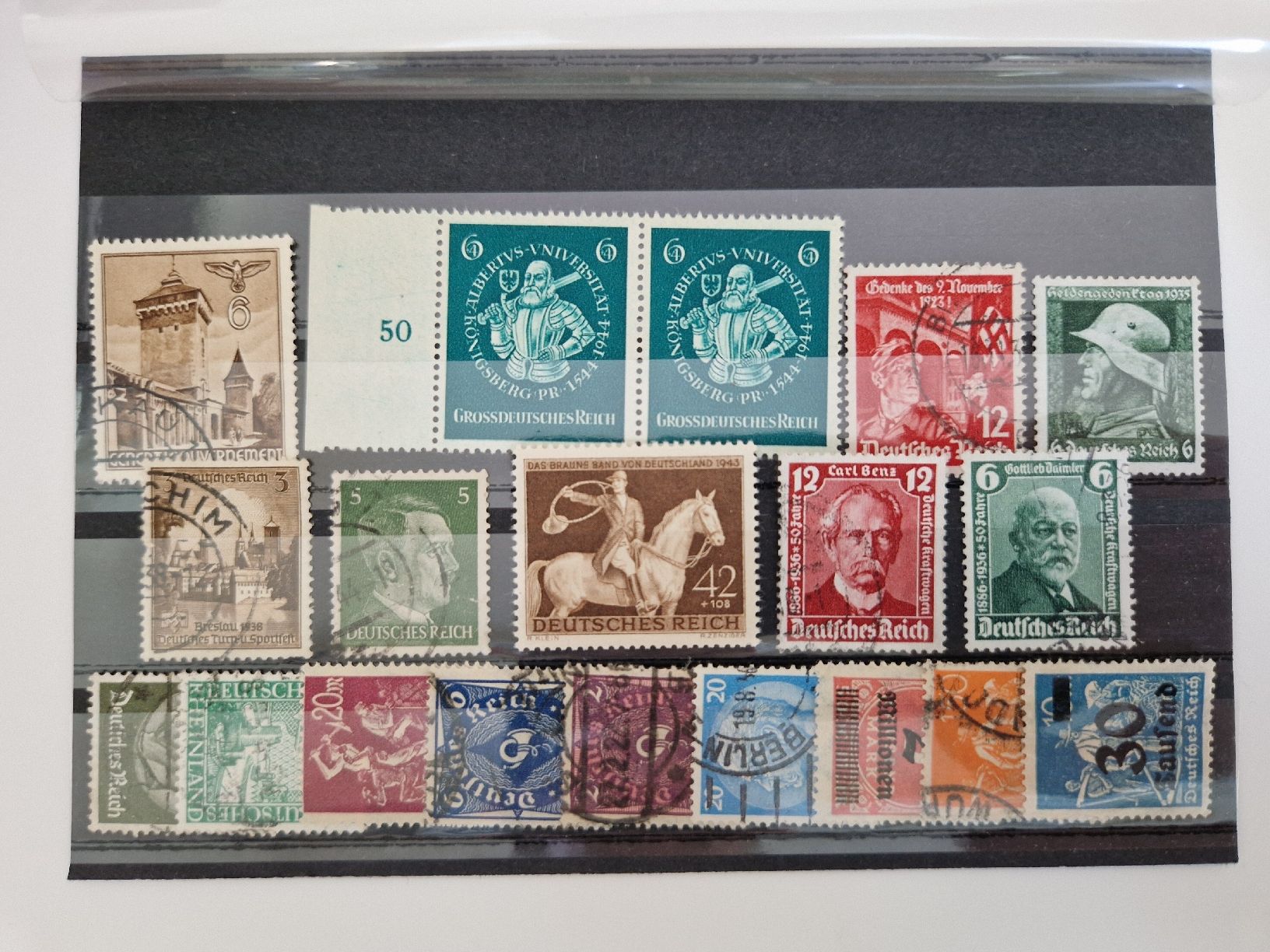 Tutti i francobolli: Deutsches Reich Briefmarken – Usato da St. Gallen venduto da Enrico_SG